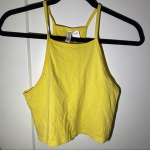 Yellow tank top